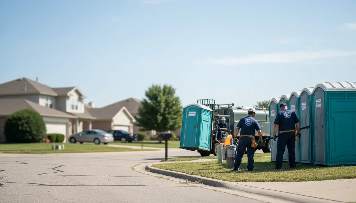 Porta Potty Rental in Gerlaw, IL near me